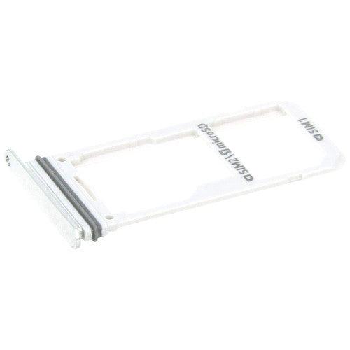 Sim Card Holder Tray for Samsung Galaxy S8 Plus Silver - EGFix