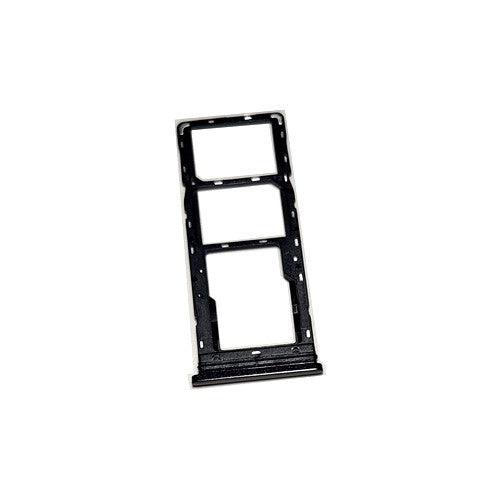 Sim Card Holder Tray for Tecno Spark 6 Air Black - EGFix