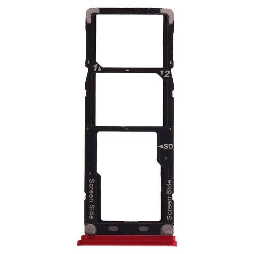 Sim Card Holder Tray for Tecno IN3 Red - EGFix