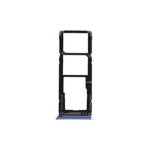 Sim Card Holder Tray for Tecno Spark 4 Blue - EGFix
