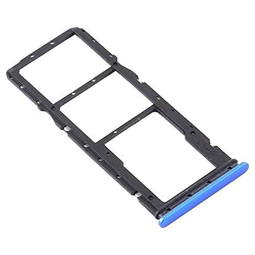 Sim Card Holder Tray for Tecno Spark 5 Blue - EGFix