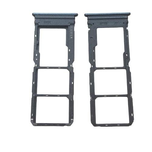Sim Card Holder Tray for Vivo T1X 5G Black - EGFix
