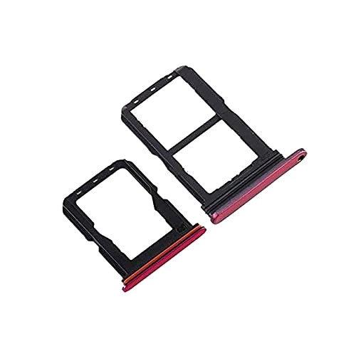 Sim Card Holder Tray for Vivo V15 Pro Red - EGFix