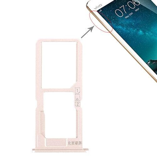 Sim Card Holder Tray for Vivo V3 Max Gold - EGFix