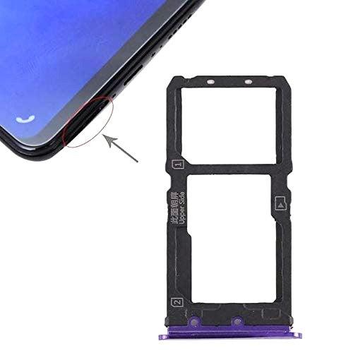 Sim Card Holder Tray for Vivo X21 Purple - EGFix