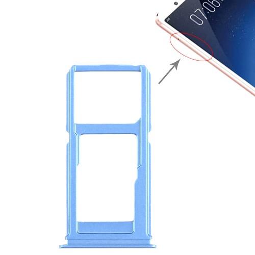 Sim Card Holder Tray for Vivo X20 Blue - EGFix