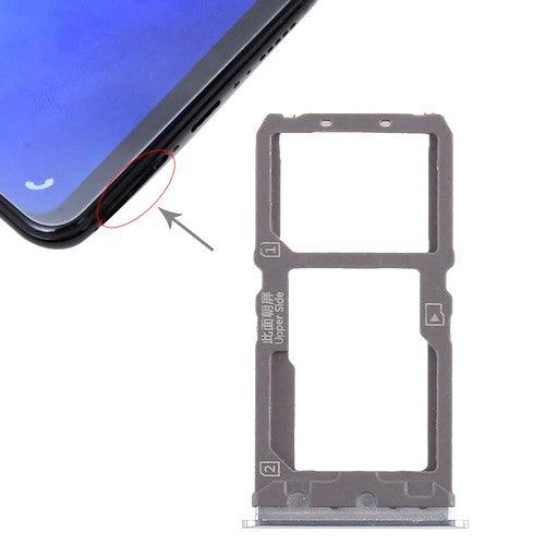 Sim Card Holder Tray for Vivo X21 Grey - EGFix