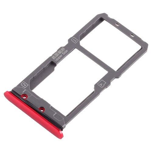 Sim Card Holder Tray for Vivo X21 Red - EGFix