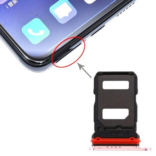Sim Card Holder Tray for Vivo X30 Black - EGFix