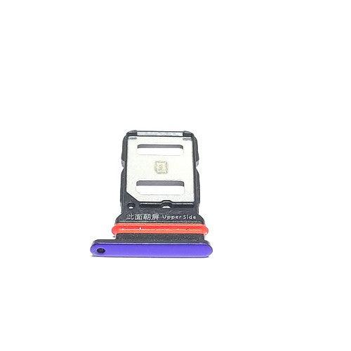Sim Card Holder Tray for Vivo X50 Pro Blue - EGFix