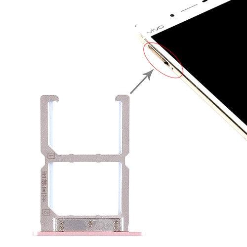 Sim Card Holder Tray for Vivo X6S Rose Gold - EGFix