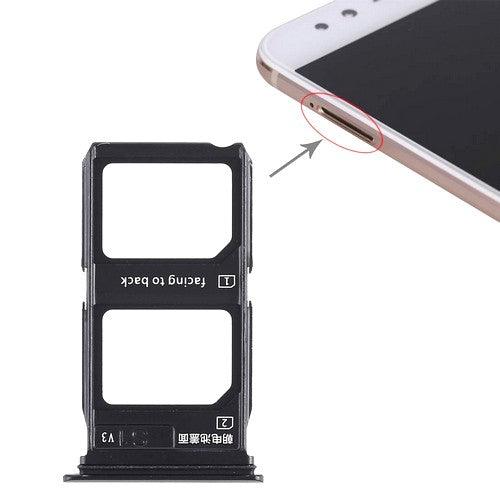 Sim Card Holder Tray for Vivo X9 Plus Black - EGFix