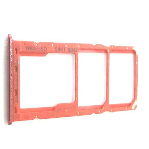 Sim Card Holder Tray for Vivo Y11 Red - EGFix