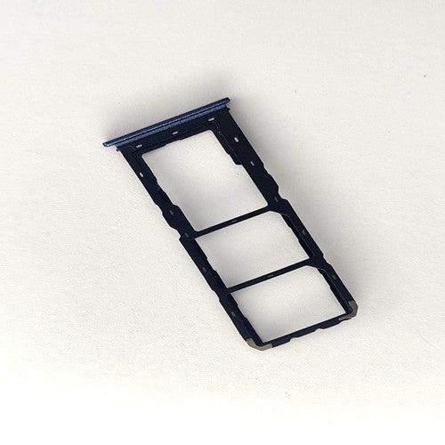 Sim Card Holder Tray for Vivo Y12 Dark Blue - EGFix