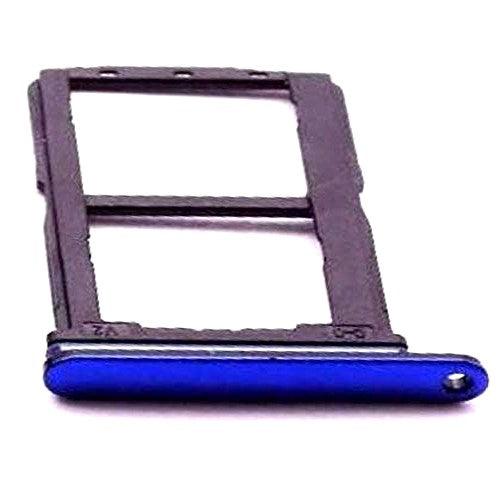 Sim Card Holder Tray for Vivo Y15 Pro Blue - EGFix