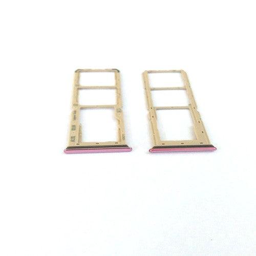 Sim Card Holder Tray for Vivo Y15 Red - EGFix