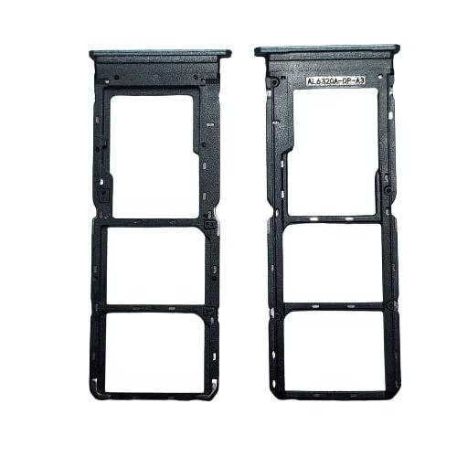 Sim Card Holder Tray for Vivo Y19 Black - EGFix