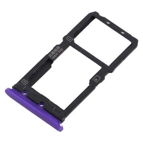 Sim Card Holder Tray for Vivo Y17 Purple - EGFix