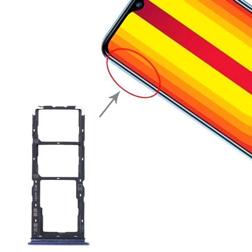 Sim Card Holder Tray for Vivo Y20 Blue - EGFix