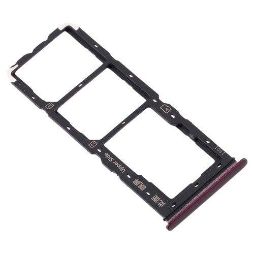 Sim Card Holder Tray for Vivo Y50 Purple - EGFix