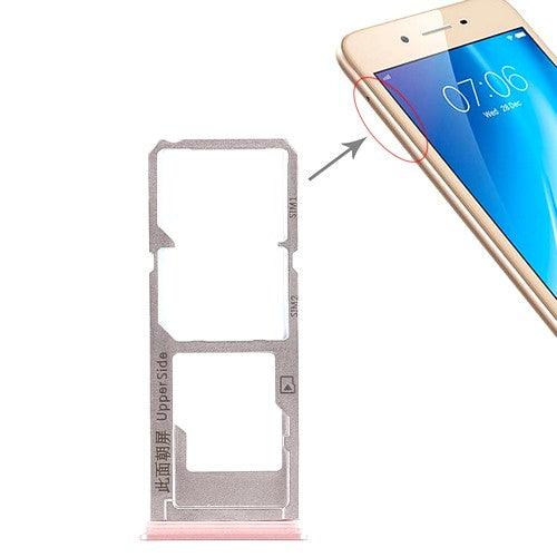 Sim Card Holder Tray for Vivo Y53 Rose Gold - EGFix