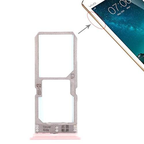 Sim Card Holder Tray for Vivo Y67 Rose Gold - EGFix