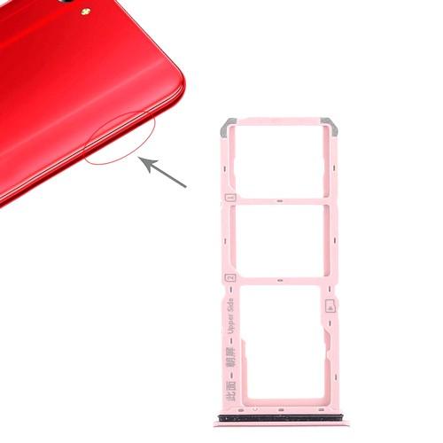 Sim Card Holder Tray for Vivo Y83 Red - EGFix