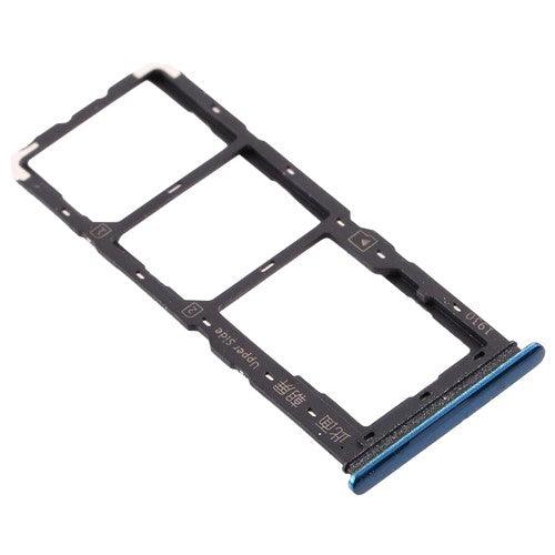Sim Card Holder Tray for Vivo Y90 Blue - EGFix