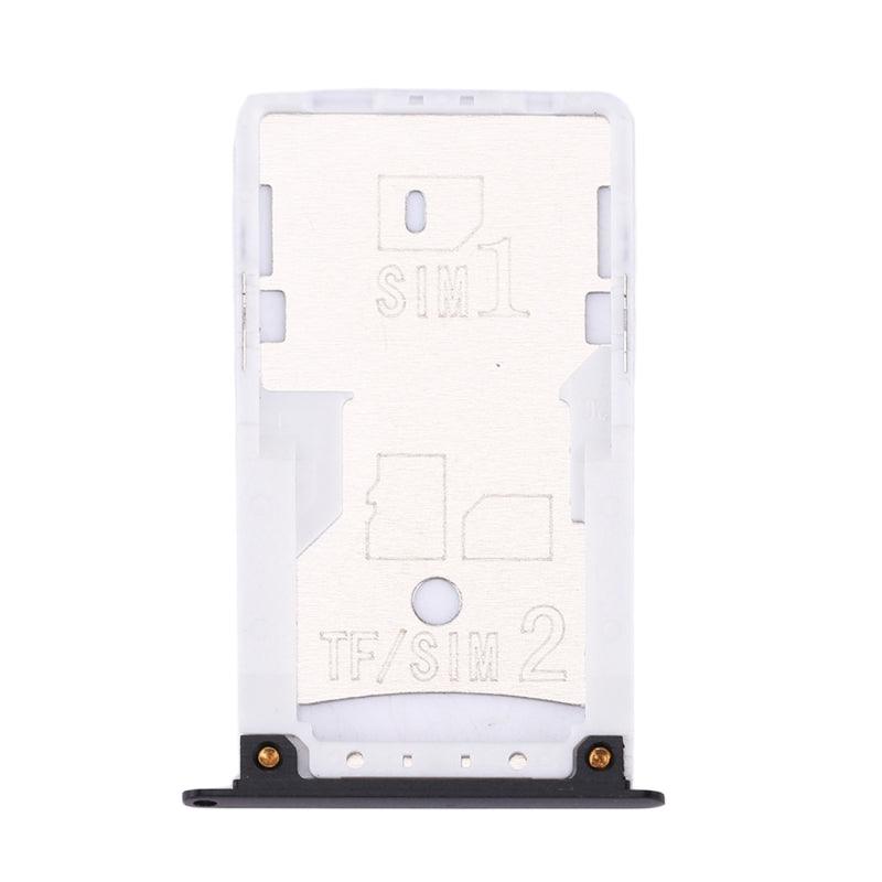 Sim Card Holder Tray for Xiaomi Redmi 4 Black (Free Sim Ejector Pin / Tool) - EGFix