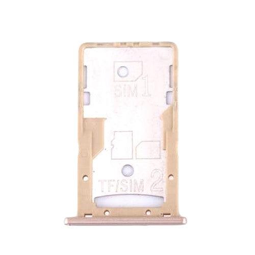 Sim Card Holder Tray for Xiaomi Redmi 4A Gold - EGFix