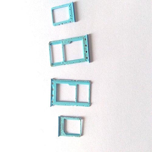 Sim Card Holder Tray for Xiaomi Redmi 6A Blue - EGFix