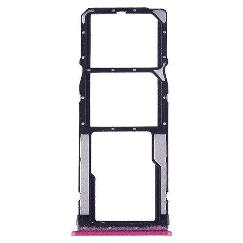 Sim Card Holder Tray for Xiaomi Redmi 7 Red - EGFix