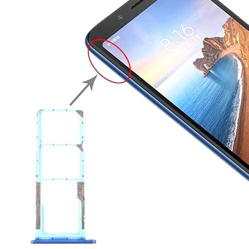 Sim Card Holder Tray for Xiaomi Redmi 7A Blue - EGFix
