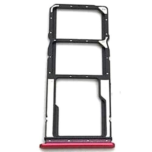 Sim Card Holder Tray for Xiaomi Redmi 8 Red - EGFix
