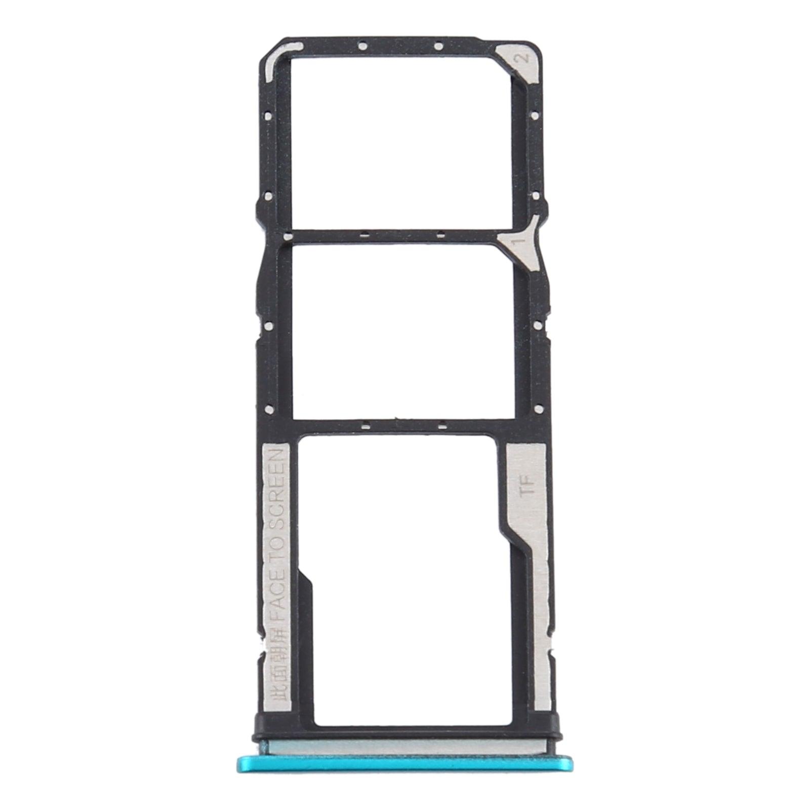 Sim Card Holder Tray for Xiaomi Redmi 9 Prime Green - EGFix