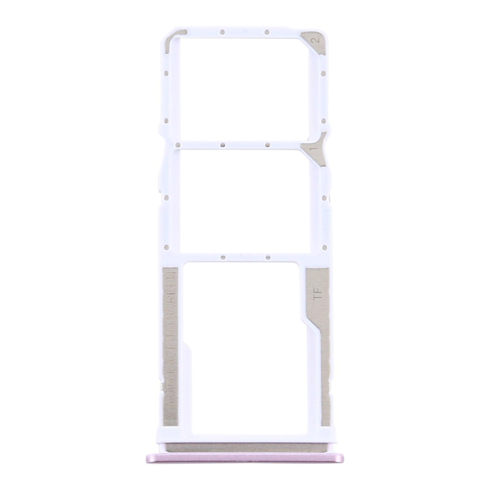 Sim Card Holder Tray for Xiaomi Redmi 9 Prime Pink - EGFix