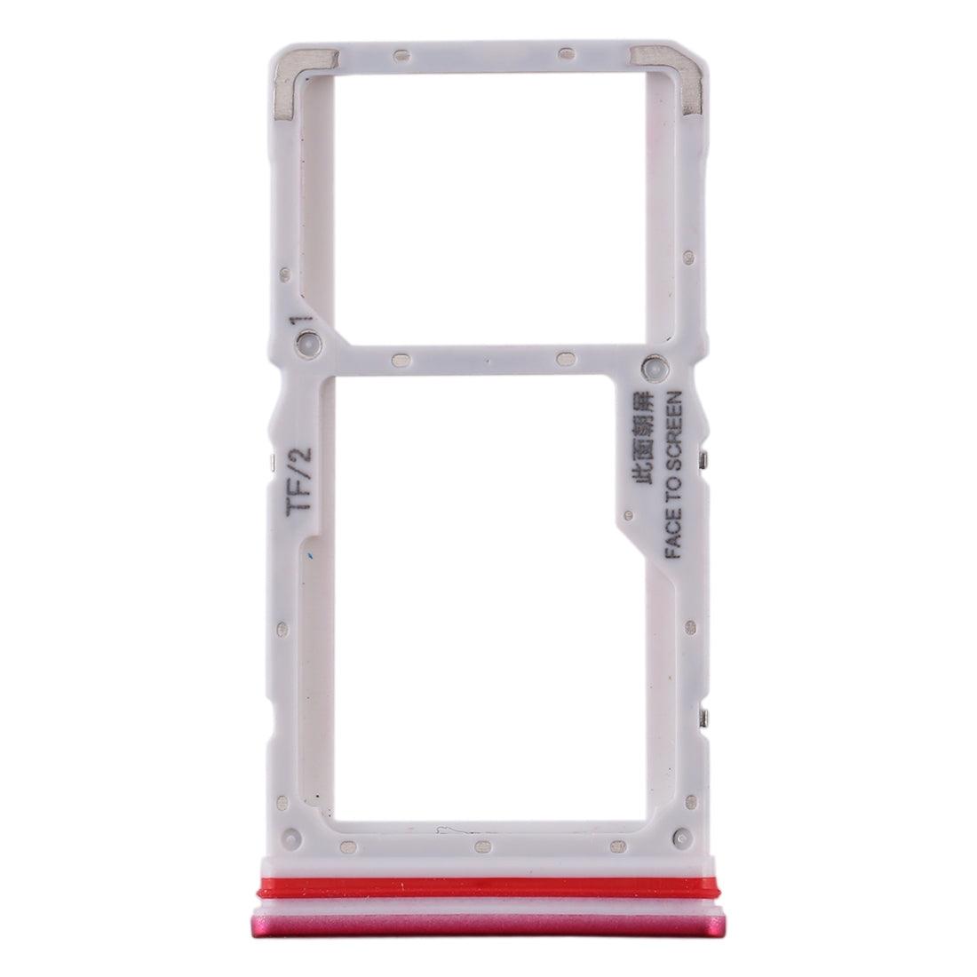 Sim Card Holder Tray for Xiaomi Redmi K30 Red - EGFix