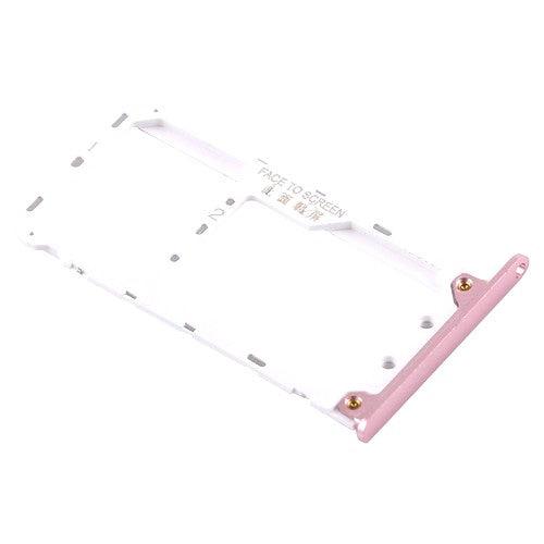 Sim Card Holder Tray for Xiaomi Redmi Note 5 Rose Gold - EGFix