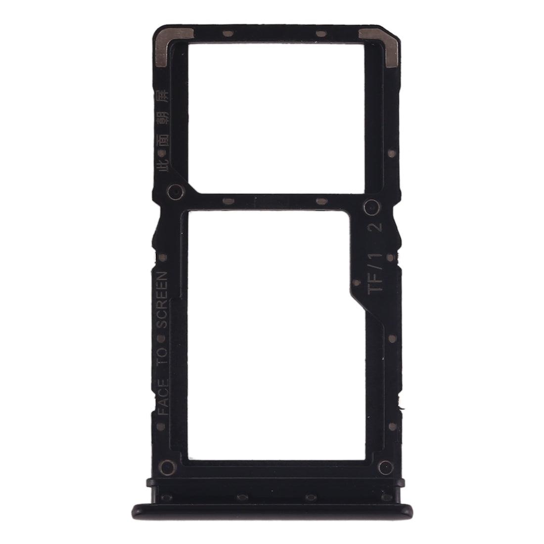 Sim Card Holder Tray for Xiaomi Redmi Note 7 Black - EGFix