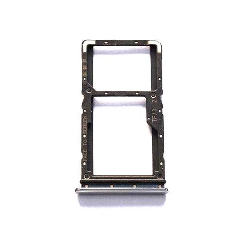 Sim Card Holder Tray for Xiaomi Redmi Note 7 Pro Silver - EGFix