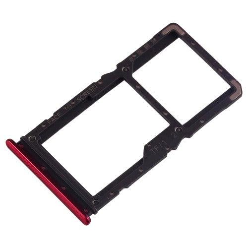 Sim Card Holder Tray for Xiaomi Redmi Note 7 Red - EGFix