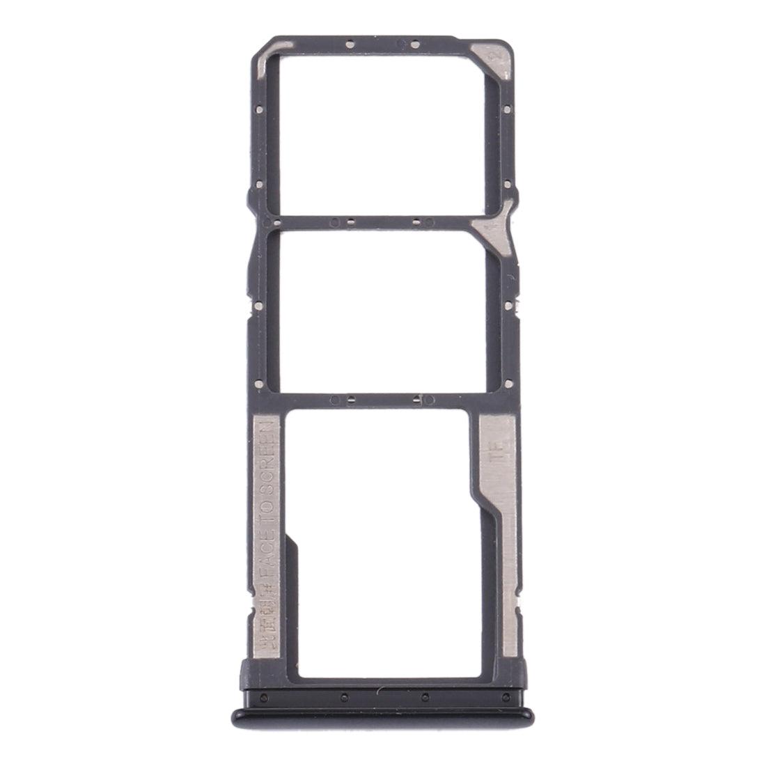 Sim Card Holder Tray for Xiaomi Redmi Note 8 Black - EGFix