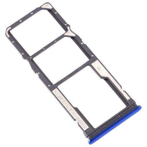 Sim Card Holder Tray for Xiaomi Redmi Note 8 Blue - EGFix