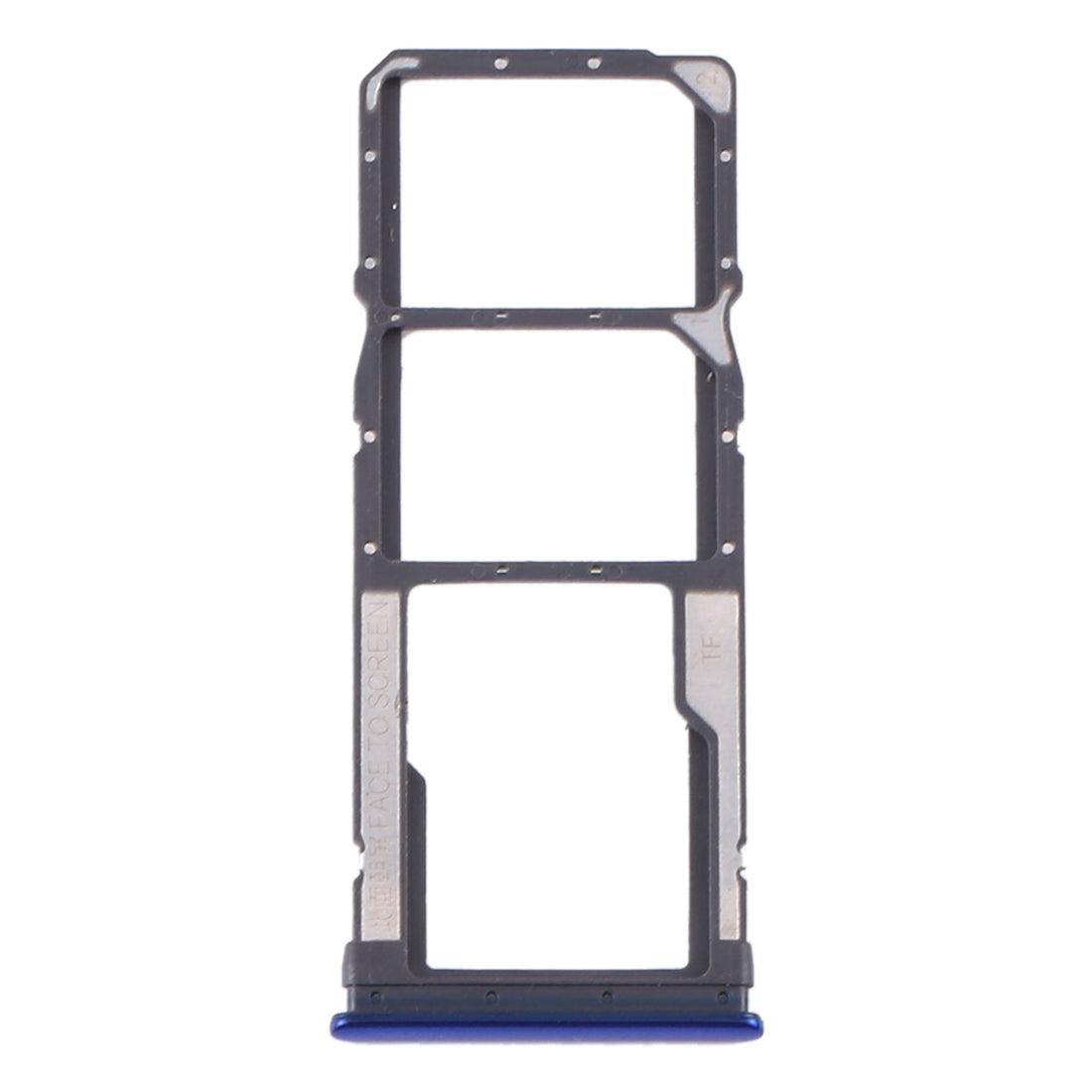 Sim Card Holder Tray for Xiaomi Redmi Note 8 Blue - EGFix