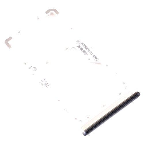 Sim Card Holder Tray for Xiaomi Redmi Note 8 Pro Black - EGFix