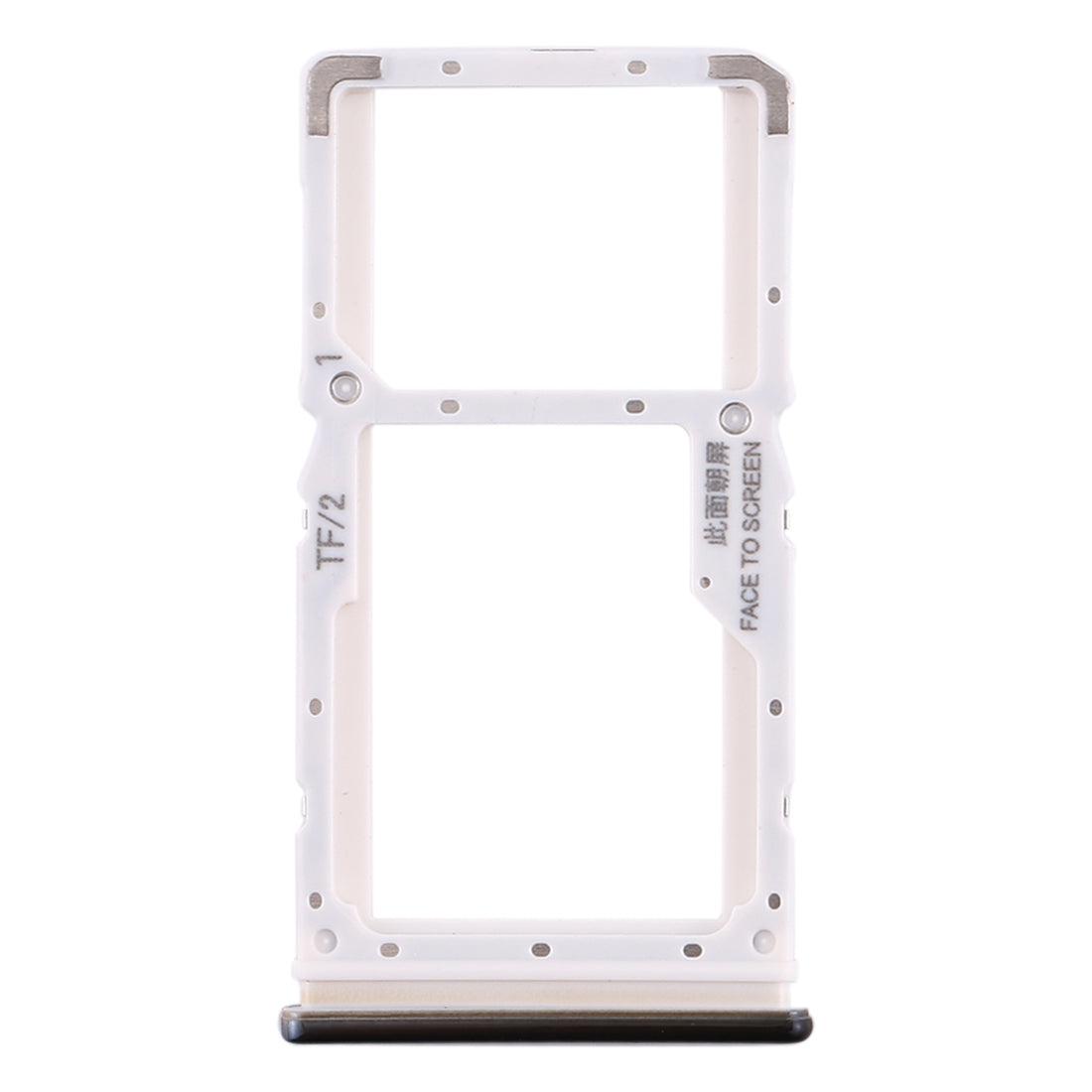Sim Card Holder Tray for Xiaomi Redmi Note 8 Pro Black - EGFix