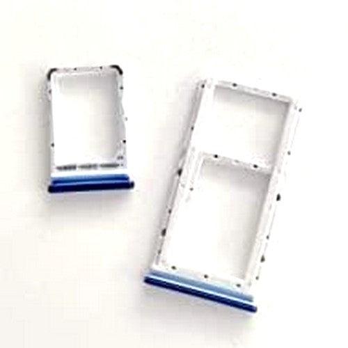Sim Card Holder Tray for Xiaomi Redmi Note 8 Pro Blue - EGFix