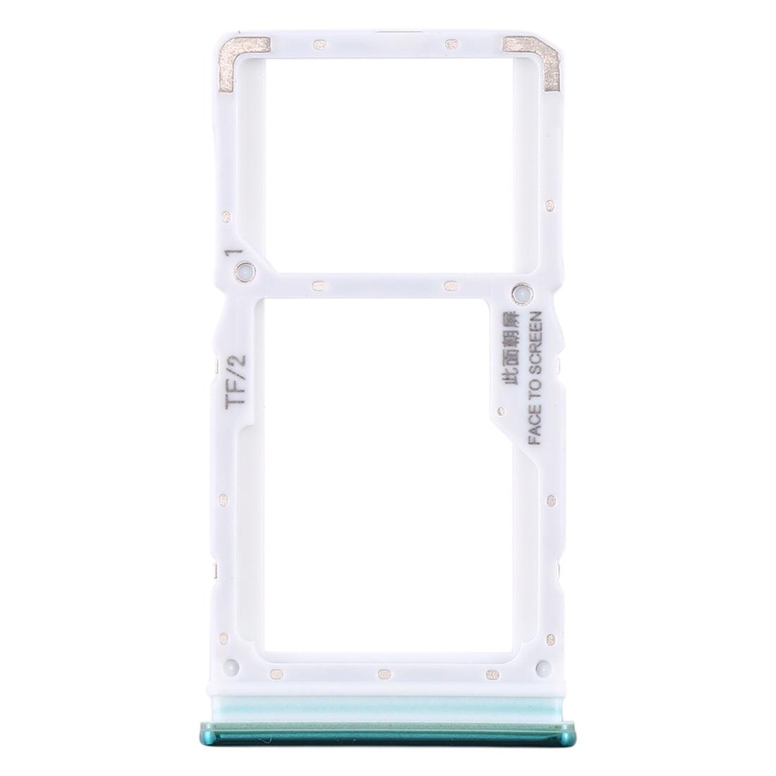 Sim Card Holder Tray for Xiaomi Redmi Note 8 Pro Green - EGFix