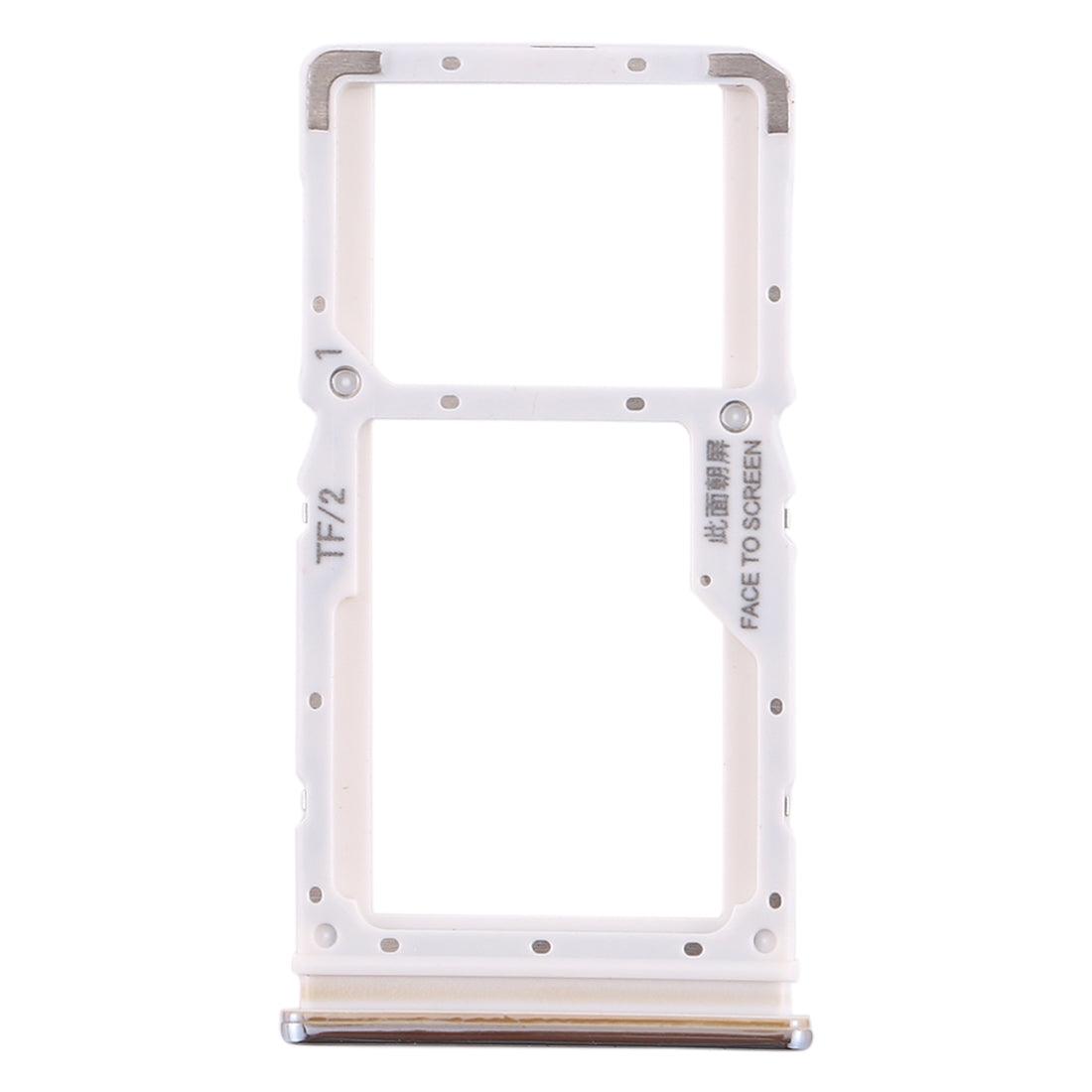 Sim Card Holder Tray for Xiaomi Redmi Note 8 Pro Silver - EGFix