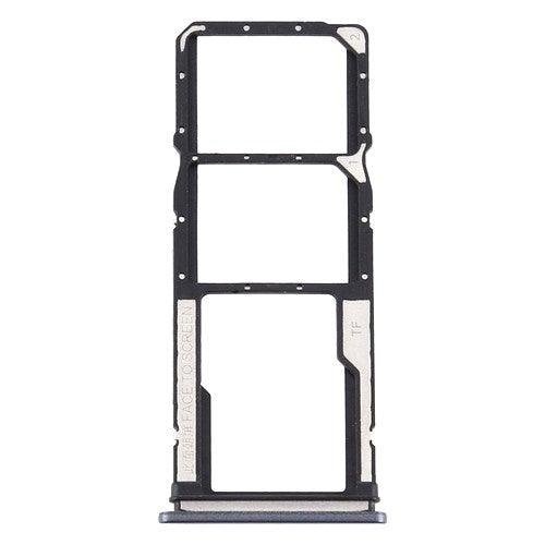Sim Card Holder Tray for Xiaomi Redmi Note 9 Pro Black - EGFix
